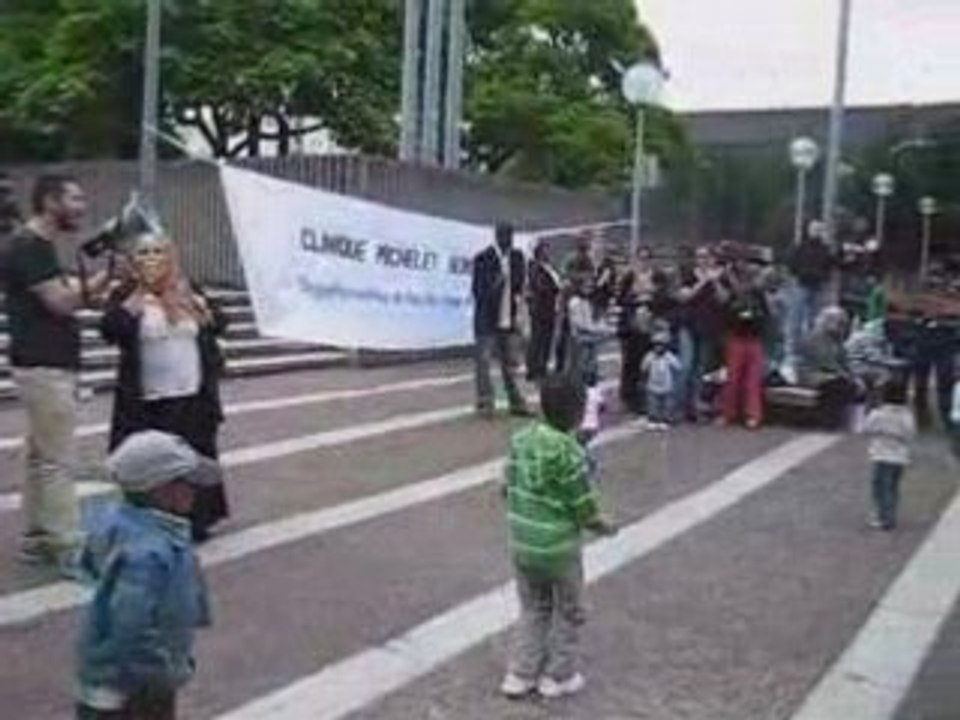 Rassemblement prefecture bobigny 14/06/2008