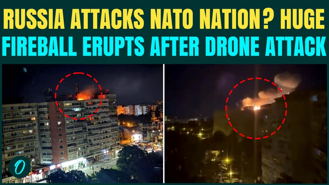 Russia ATTACKS U.S. Ally? Powerful Explosion ERUPTS In Romania After Deadly Drone Strike