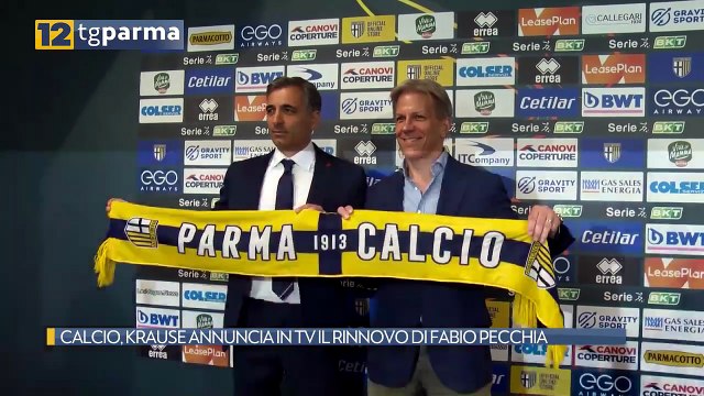 CALCIO, KRAUSE ANNUNCIA IN TV IL RINNOVO DI FABIO PECCHIA | CALCIO, KRAUSE ANNUNCIA IN TV IL RINNOVO DI FABIO PECCHIA