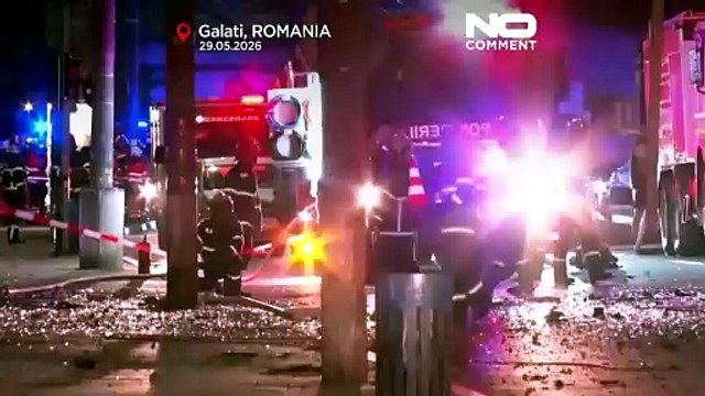 Rumanía, primeras imágenes muestran daños tras dron contra bloque de viviendas cerca de Ucrania