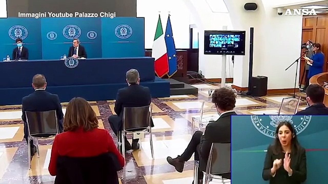 Vaccini, Draghi: "Se tutto va bene Sputnik sara' disponibile nel secondo semestre"