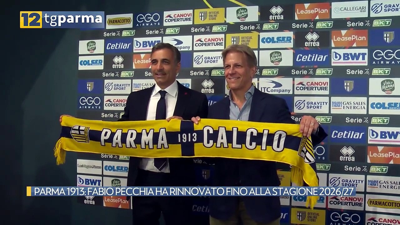 PARMA 1913: FABIO PECCHIA HA RINNOVATO FINO ALLA STAGIONE 2026/27 | PARMA 1913: FABIO PECCHIA HA RINNOVATO FINO ALLA STAGIONE 2026/27
