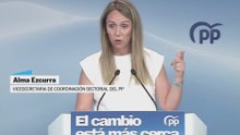 Ezcurra dice que Sánchez debería ser expulsado por sus "socios"
