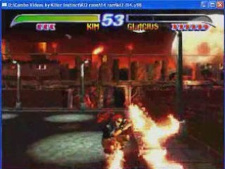 Killer Instinct 2 Arcade Kim Wu 78 hits
