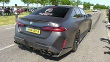 Sportscars Leaving Deutsche Autofest - 1000+HP M140i, 1000HP M5 G90, LOUD E63 S AMG, Performante