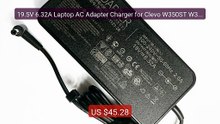 19.5V 6.32A Laptop AC Adapter Charger for Clevo W350ST W350STQ... -- Best Buy 2026 | Great Quality!