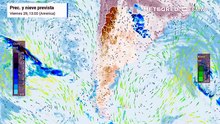 Tormentas fuertes, nieblas y lloviznas para este húmedo cierre de mayo en la Argentina