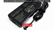19.5V 7.7A 150W 5.5*2.5MM Laptop AC Adapter Charger for Asus GL503V... -- Top Rated 2026 | Buy Now!