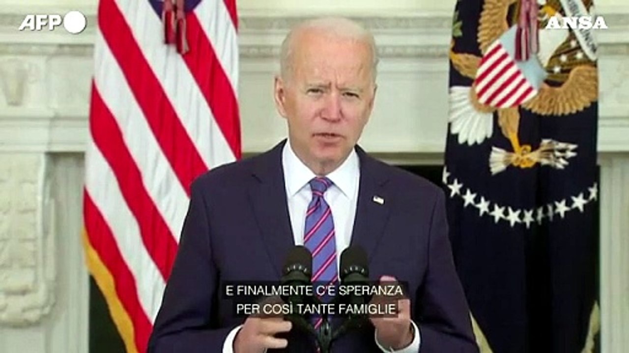 Biden esorta gli americani a tenere alta la guardia contro il Covid
