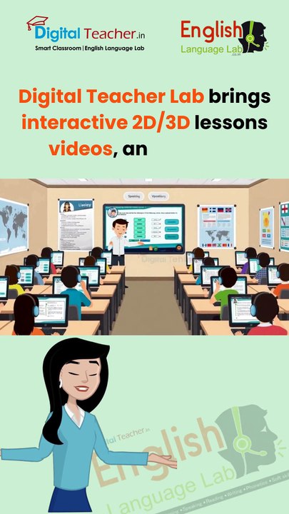 Digital Teacher - English Lab Interactive Learning