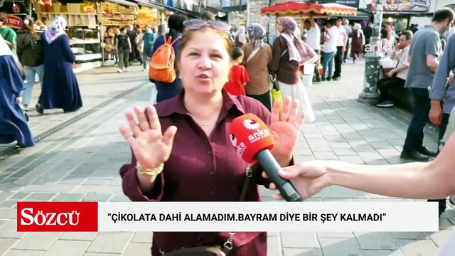 Krizin gölgesinde bayram hüzünlü geçiyor: Çikolata dahi alamadım... Adı bayram. Bayram diye bir şey kalmadı