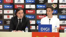 Íñigo Pérez y Martín Presa, rueda de prensa Rayo Vallecano