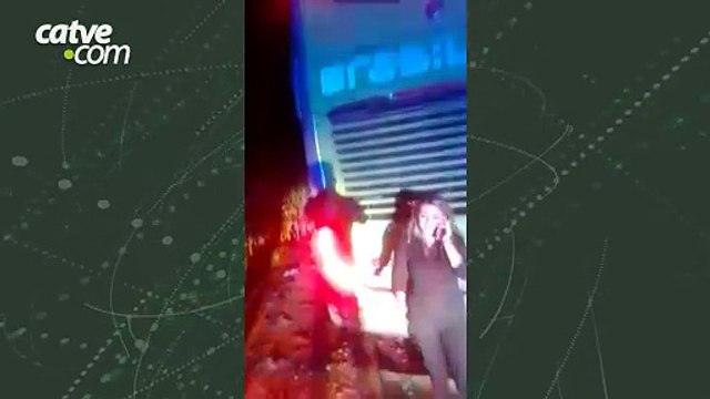 Ônibus com 39 passageiros é alvo de assalto na BR-369, em Corbélia