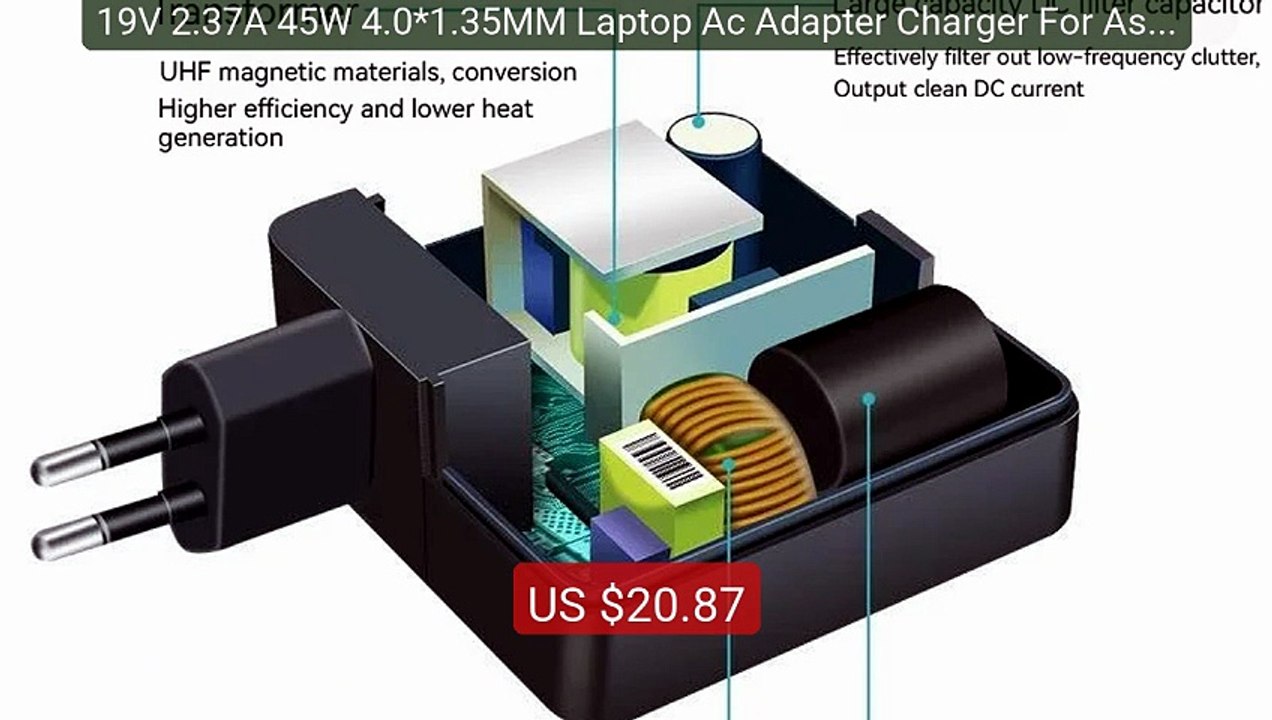 19V 2.37A 45W 4.0*1.35MM Laptop Ac Adapter Charger For Asus X4... -- Hot Deal 2026 | Limited Offer!