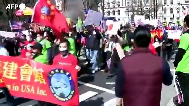 Stop Asian Hate: le proteste a New York contro la violenza anti-asiatica