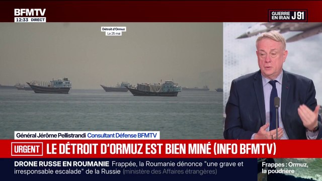 Guerre au Moyen-Orient: le détroit d'Ormuz est bien miné (info BFMTV)