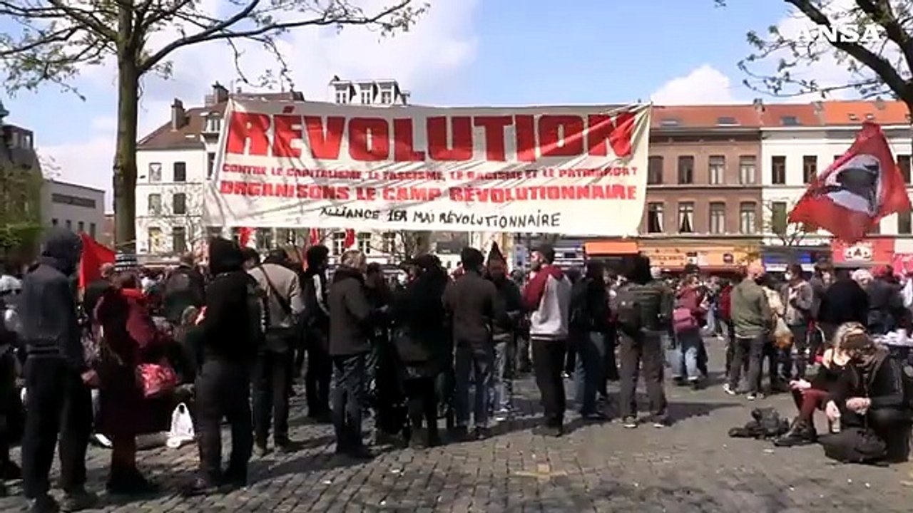 Primo maggio, a Bruxelles la crisi e' il capitalismo