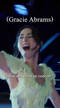 Bande-annonce des concerts parisiens de Gracie Abrams.