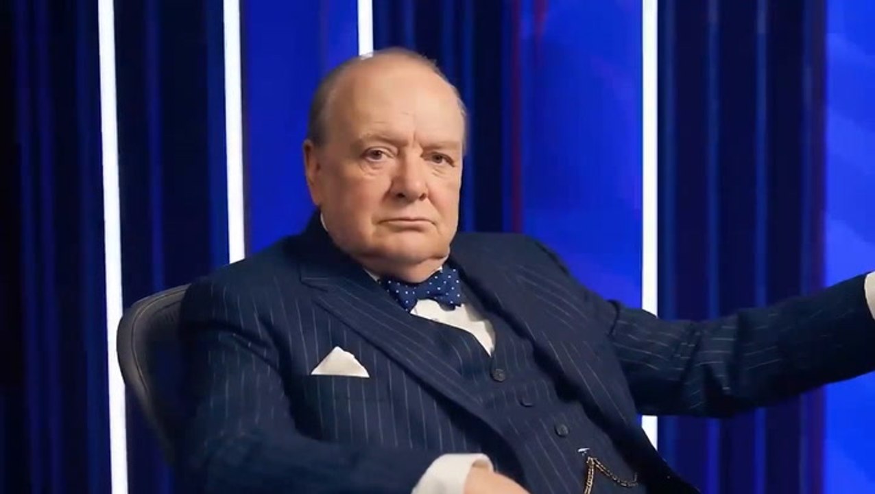 AI-generated Winston Churchill joins BBC Question Time panel