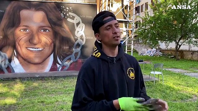 Roma ricorda Bobby Sands con un murales di Jorit a 40 anni dalla morte