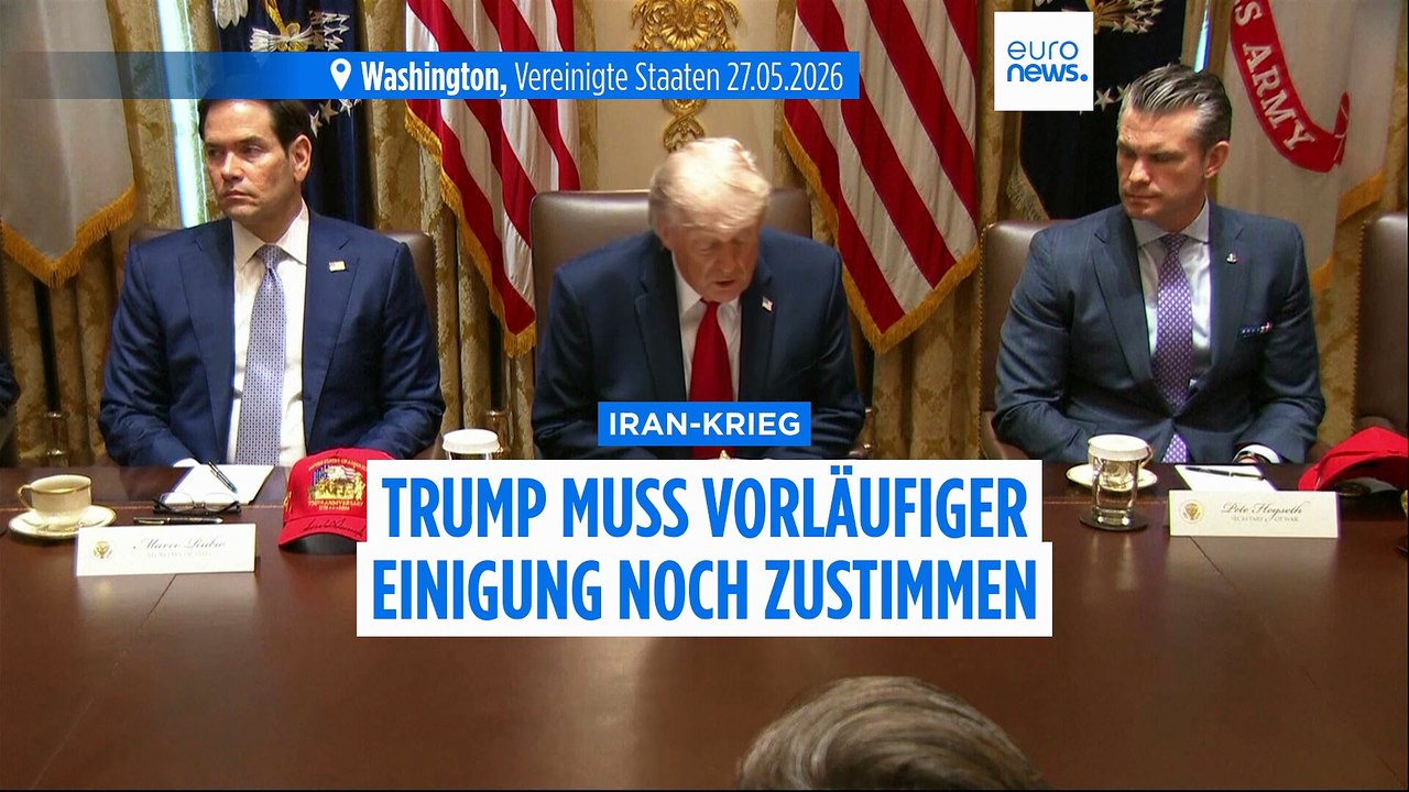 USA und Iran einigen sich vorläufig – Trump muss noch zustimmen