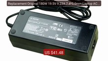 Replacement Original 180W 19.5V 9.23A 7.4*5.0mm Laptop AC Adap... -- Best Buy 2026 | Great Quality!