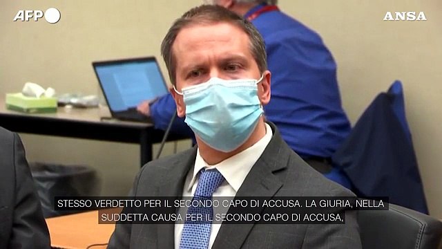George Floyd, la sentenza per l'ex poliziotto Chauvin condannato per omicidio