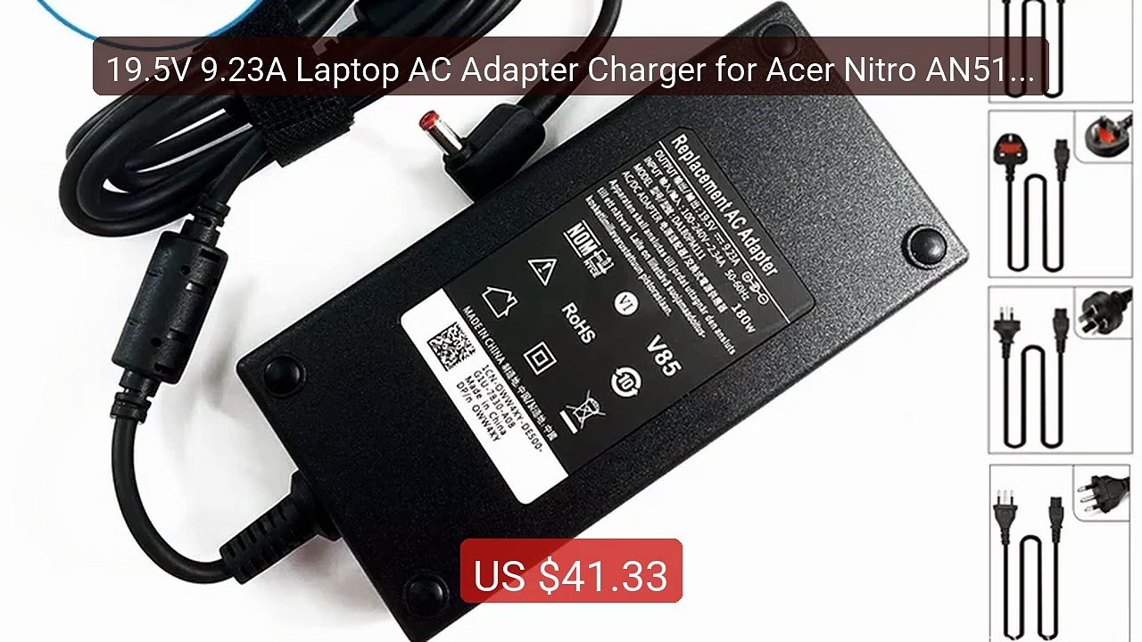 19.5V 9.23A Laptop AC Adapter Charger for Acer Nitro AN515-45 AN51... -- Best Deal 2026 | Shop Now!