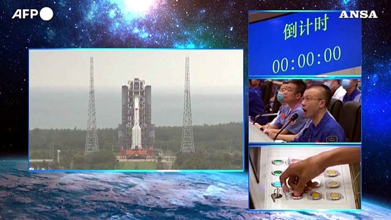 Cina, lanciato il primo modulo per la nuova stazione spaziale