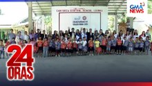 3,000 incoming Kinder at Grade 1 sa La Union, nakatanggap ng school supplies mula sa GMAKF | 24 Oras