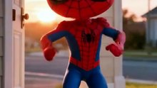 Spider-Man Doing a Morning Run #SpidermanAction, #HeroRescue, #EpicSave, #SuperheroMoments, #SpidermanShorts