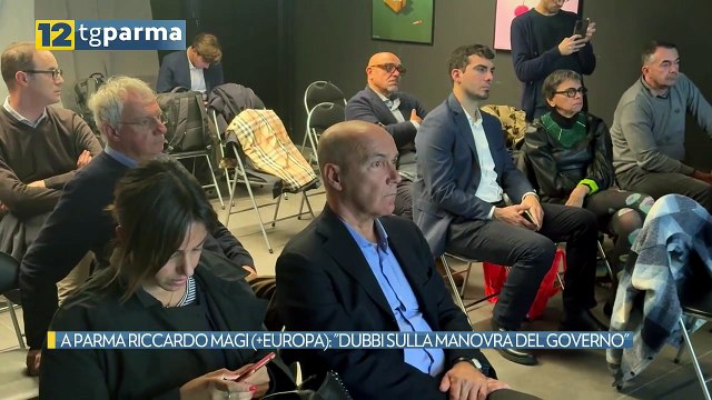 A PARMA RICCARDO MAGI (+EUROPA): DUBBI SULLA MANOVRA DEL GOVERNO | A PARMA RICCARDO MAGI (+EUROPA): DUBBI SULLA MANOVRA DEL GOVERNO