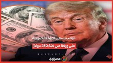 للمرة الأولى منذ 160 عامًا.. ترامب يسعى لطباعة صورته على ورقة من فئة 250 دولارًا