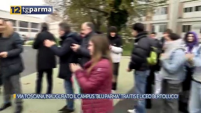 VIA TOSCANA, INAUGURATO IL CAMPUS BLU PARMA TRA ITIS E LICEO BERTOLUCCI | VIA TOSCANA, INAUGURATO IL CAMPUS BLU PARMA TRA ITIS E LICEO BERTOLUCCI