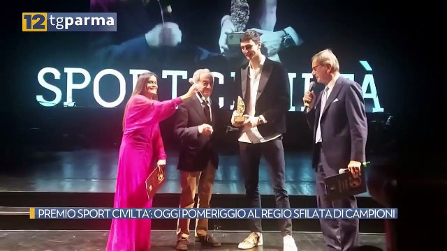 PREMIO SPORT CIVILTA': OGGI POMERIGGIO AL REGIO SFILATA DI CAMPIONI | PREMIO SPORT CIVILTA': OGGI POMERIGGIO AL REGIO SFILATA DI CAMPIONI