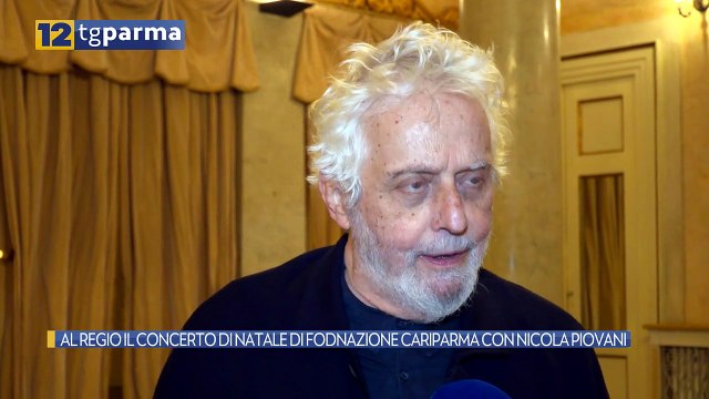 AL REGIO IL CONCERTO DI NATALE DI FODNAZIONE CARIPARMA CON NICOLA PIOVANI | AL REGIO IL CONCERTO DI NATALE DI FODNAZIONE CARIPARMA CON NICOLA PIOVANI