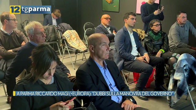 A PARMA RICCARDO MAGI (+EUROPA): DUBBI SULLA MANOVRA DEL GOVERNO | A PARMA RICCARDO MAGI (+EUROPA): DUBBI SULLA MANOVRA DEL GOVERNO