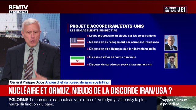 Détroit d'Ormuz miné: L'Iran place ses pions , analyse Général Philippe Sidos, ancien chef du bureau de liaison de la Finul