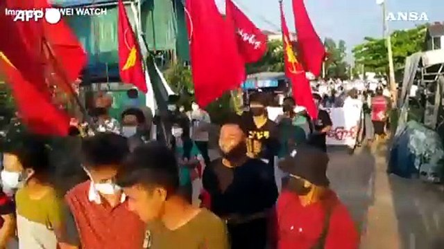 Myanmar, continuano incessanti le proteste contro il colpo di stato