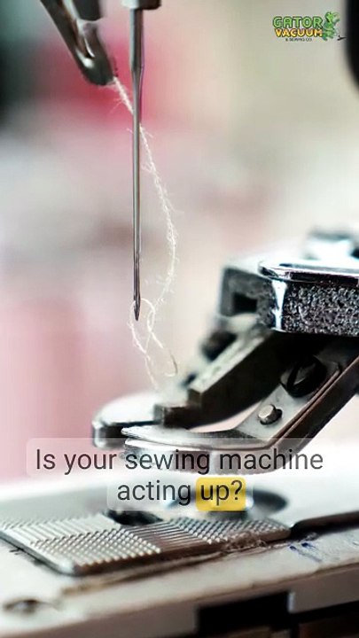 Gator Vacuum  3 Common Sewing Machine Issues and How to Solve Them