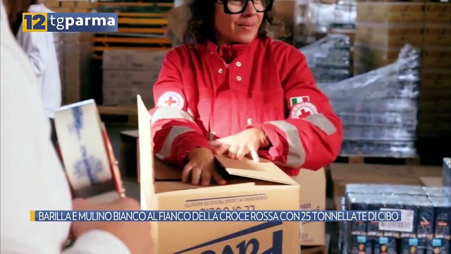 BARILLA E MULINO BIANCO AL FIANCO DELLA CROCE ROSSA CON 25 TONNELLATE DI CIBO | BARILLA E MULINO BIANCO AL FIANCO DELLA CROCE ROSSA CON 25 TONNELLATE DI CIBO