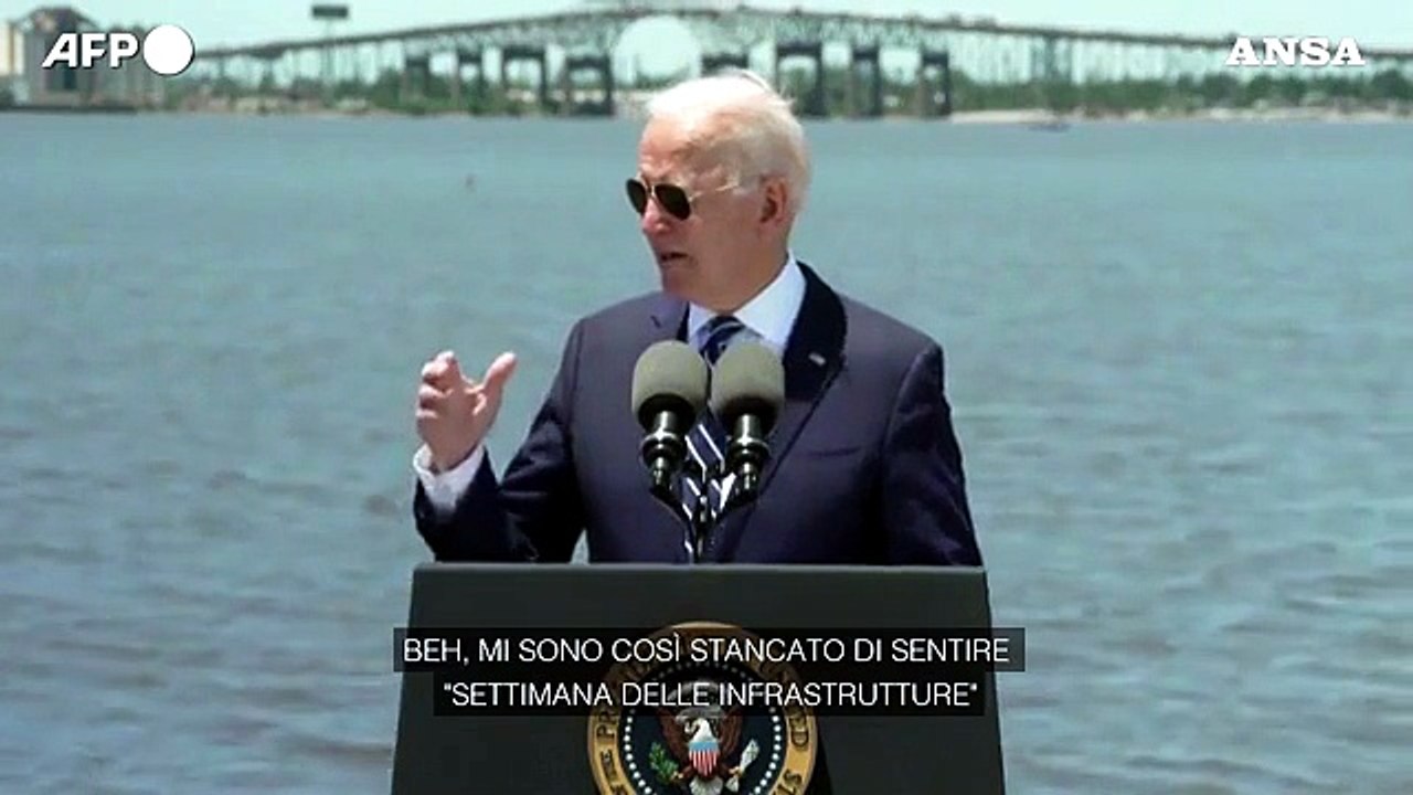 Usa, Biden: "Abbiamo fallito con le infrastrutture per mezzo secolo"