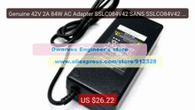 Genuine 42V 2A 84W AC Adapter SSLC084V42 SANS SSLCO84V42 Charger P... -- Best Deal 2026 | Shop Now!