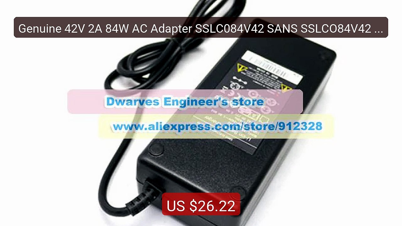 Genuine 42V 2A 84W AC Adapter SSLC084V42 SANS SSLCO84V42 Charger P... -- Best Deal 2026 | Shop Now!