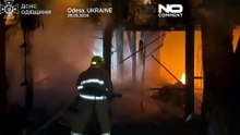 Masowy atak dronów na Ukrainę. Ostrzał Odessy i Zaporoża
