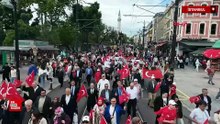 İstanbul’un fethinin 573’üncü yılında Beyazıt’tan Ayasofya’ya fetih yürüyüşü