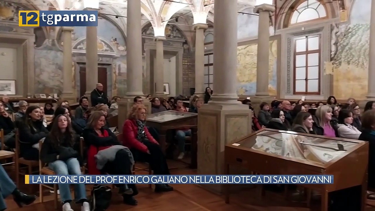 LA LEZIONE DEL PROF ENRICO GALIANO NELLA BIBLIOTECA DI SAN GIOVANNI | LA LEZIONE DEL PROF ENRICO GALIANO NELLA BIBLIOTECA DI SAN GIOVANNI