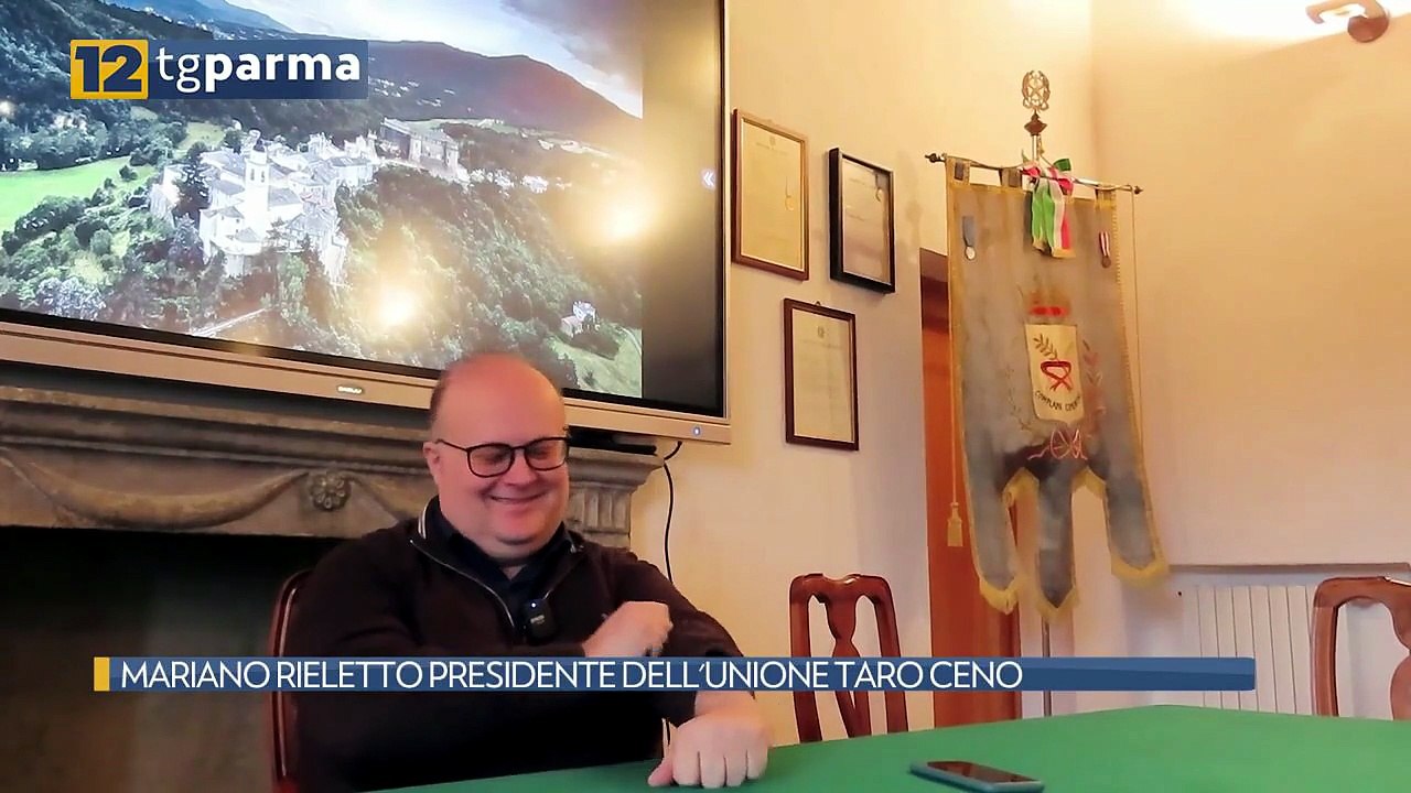 MARIANO RIELETTO PRESIDENTE DELL'UNIONE TARO CENO | MARIANO RIELETTO PRESIDENTE DELL'UNIONE TARO CENO