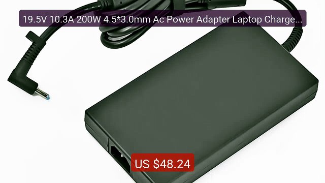 19.5V 10.3A 200W 4.5*3.0mm Ac Power Adapter Laptop Charger For HP ... Best Deal 2026 | Shop Now!