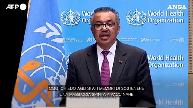 Covid, Oms: Almeno il 10% del mondo sia immune entro settembre